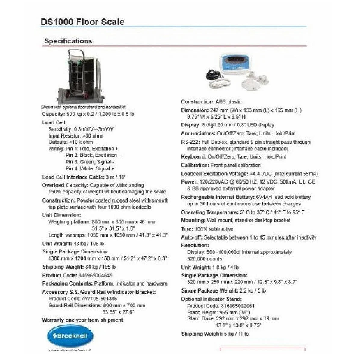 Digital Floor Scale M2640