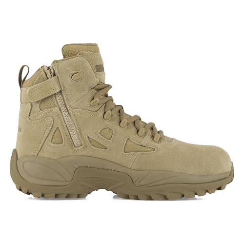 Beige Composite Toe Work Boots Y485