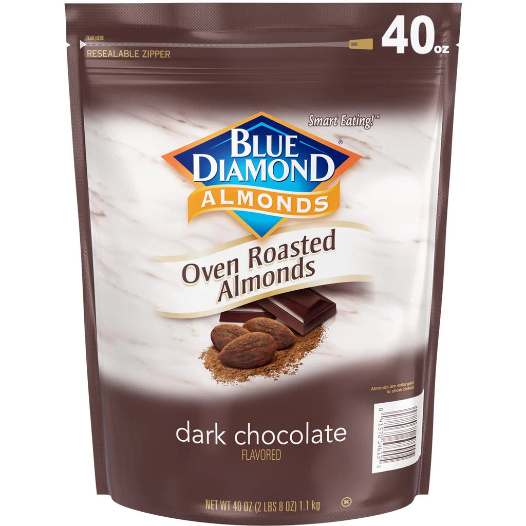 Dark Chocolate Almonds 40 Oz Case of 6 H630073