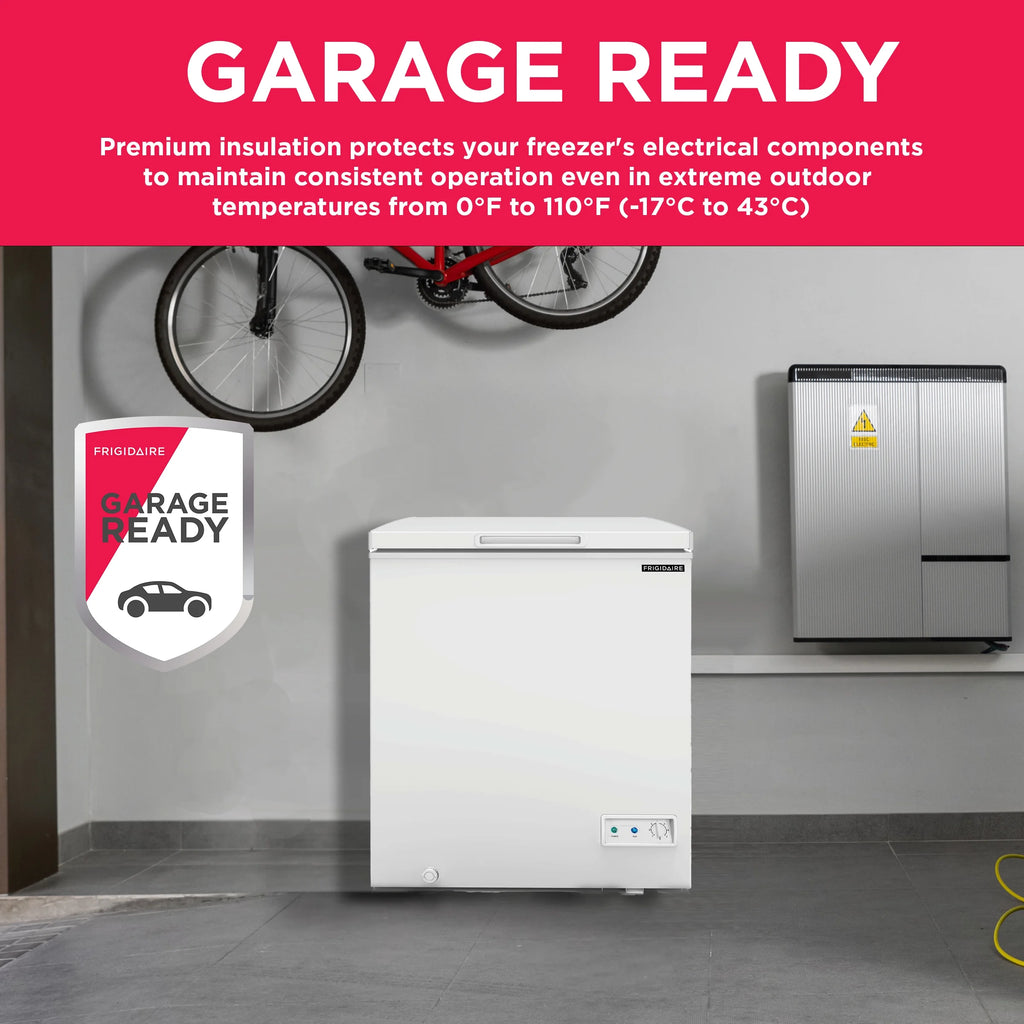 5.0 Cu. ft. White Chest Freezer B483