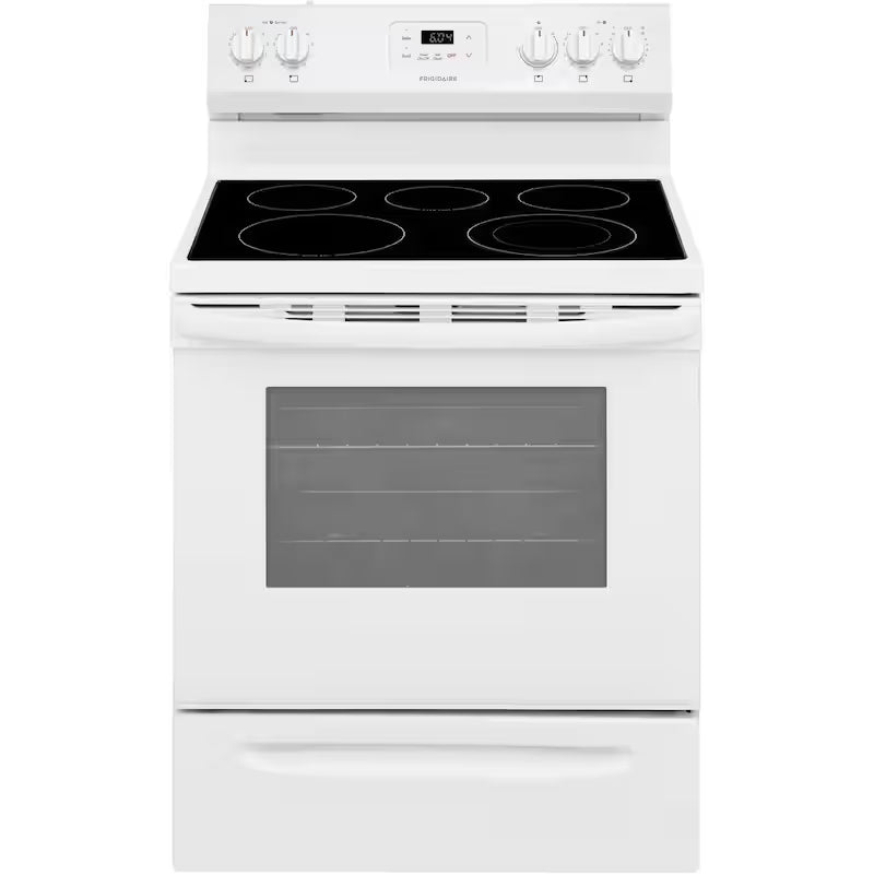 Electric Range with Manual Clean in White I1808