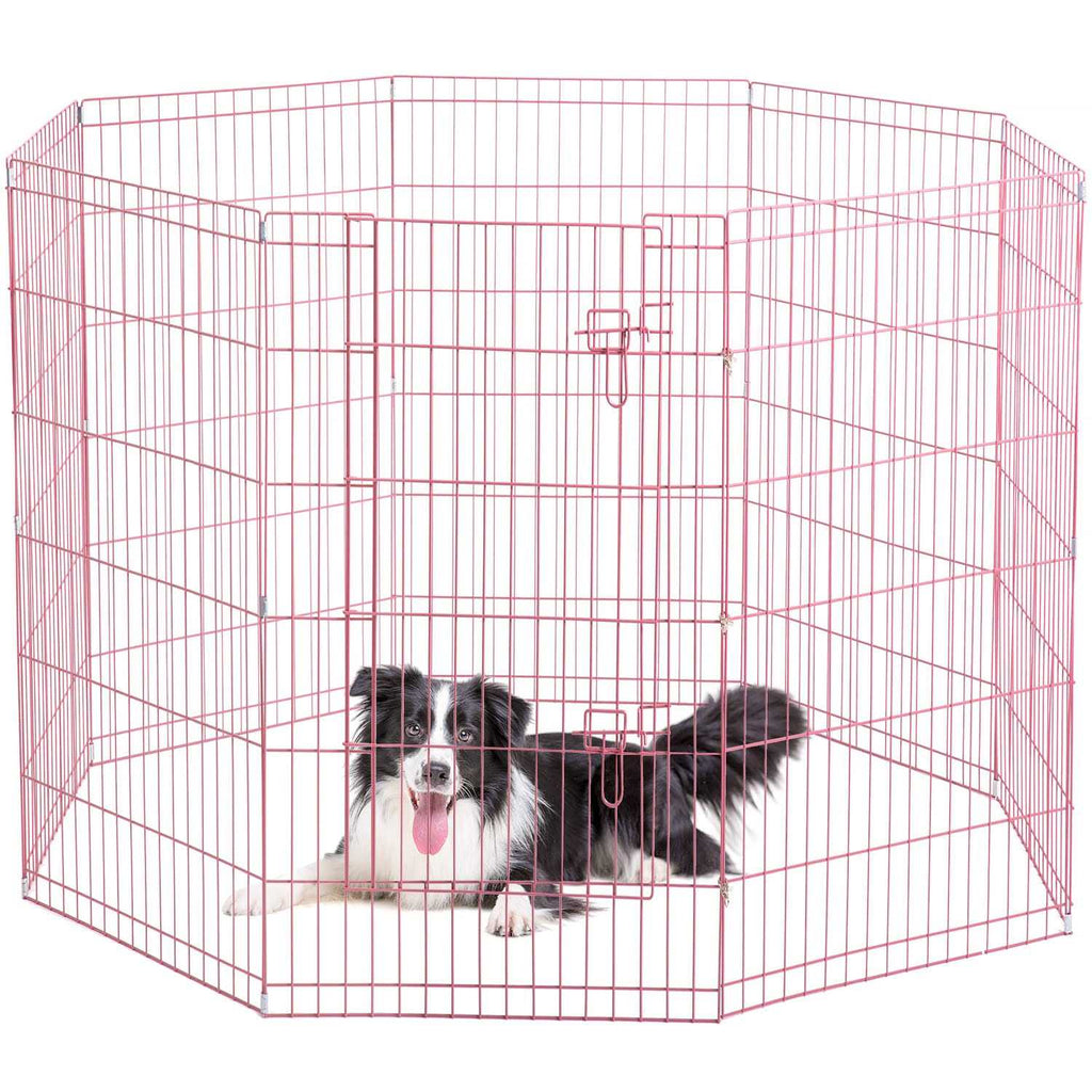 8 Panel Dog Playpen M64609