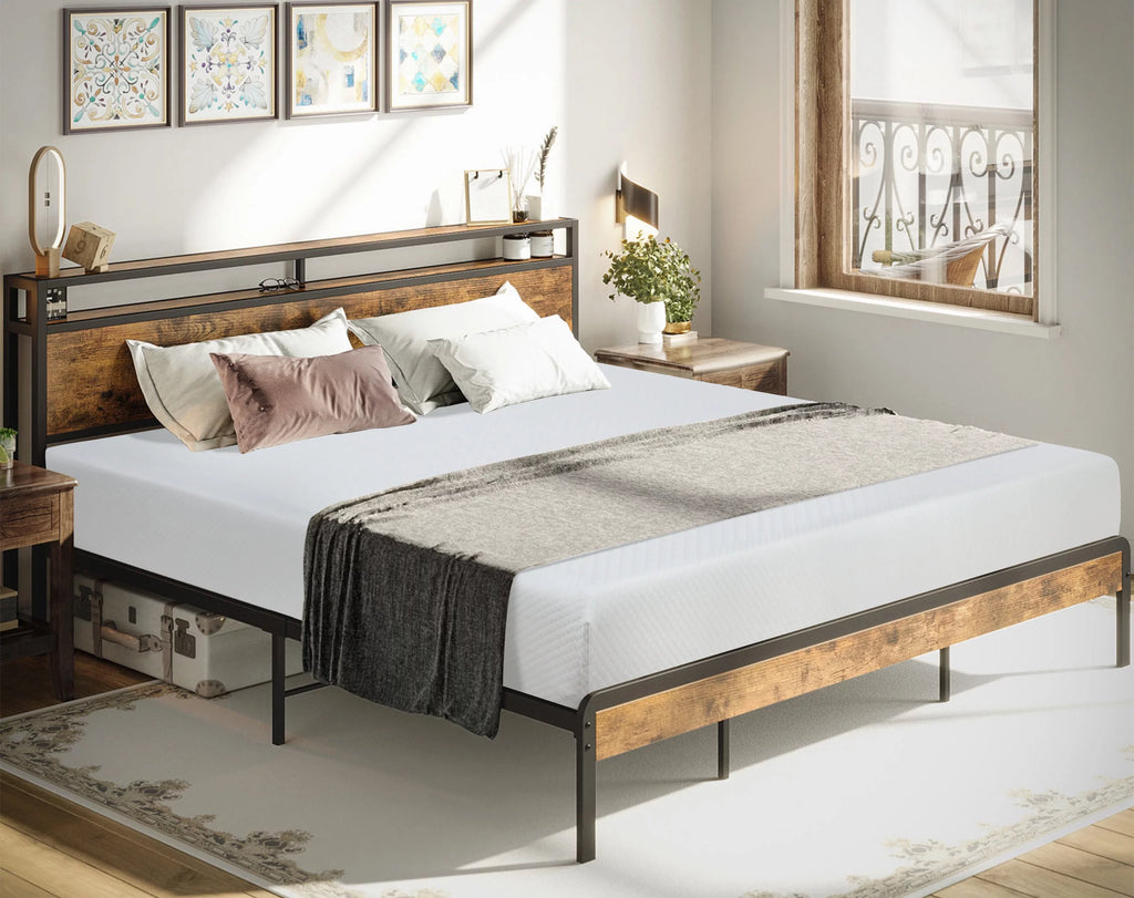 6 Inch King Size Medium Firm Memory Foam Mattress I7651