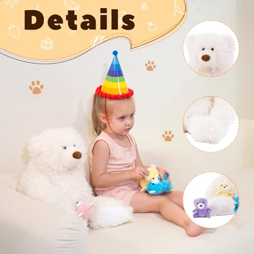 Plush Shark Stuffed Animal with Babies Set A231017