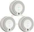 Wireless Interconnected Combination Smoke and Carbon Monoxide Detector, 10-Year Battery, Pack of 3 I77381