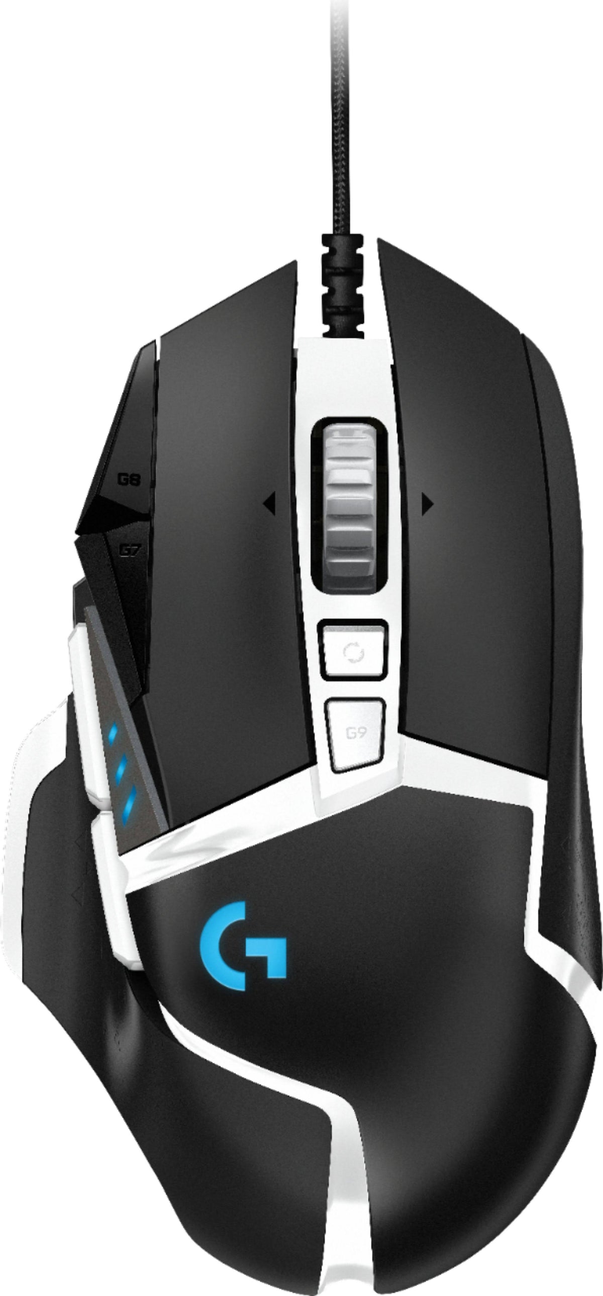 Wired Optical Gaming Mouse with RGB Lighting Black Q70014