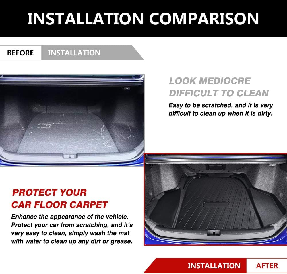 Custom Fit Cargo Liner Trunk Mat Pack of 2 Z100507