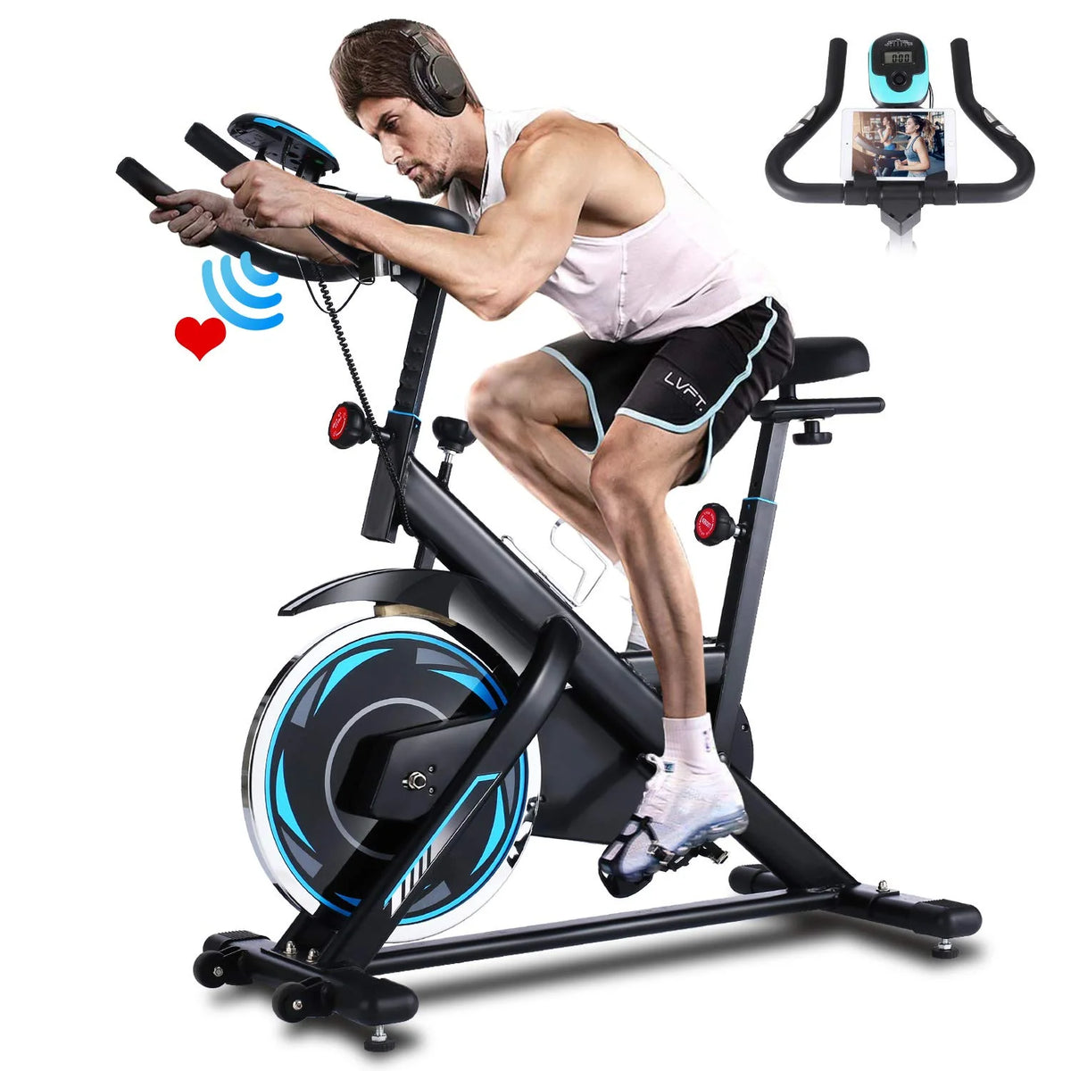 40 lbs Flywheel Stationary Exercise Bike Z98184