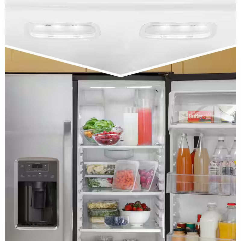 25.3 cu. ft. Side by Side Stainless Steel Refrigerator X50068