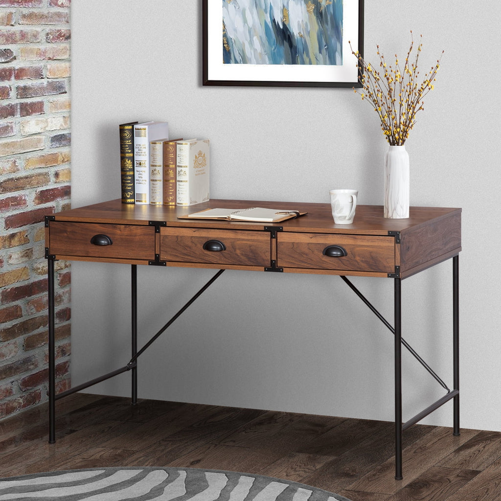 47 in. Wide 3 Drawer Writing Desk J301