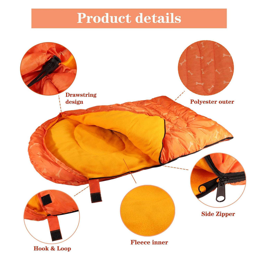 Waterproof Warm Packable Dog Sleeping Bag M34399