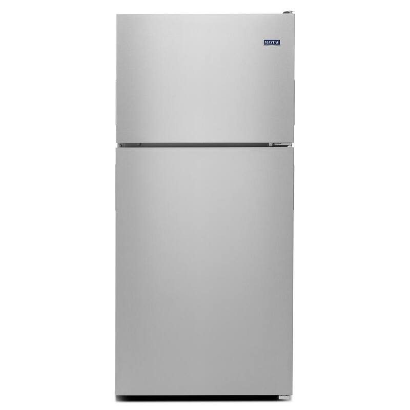 21 cu. ft. Top Freezer Refrigerator in Stainless Steel E893