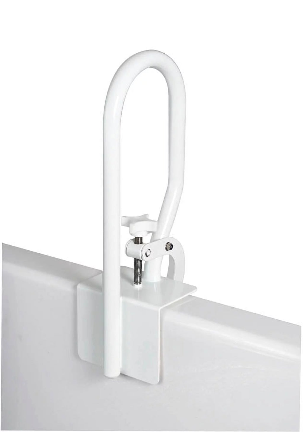 Fiberglass Bath Safety Grab Bar, White, 200 lb Capacity U18856