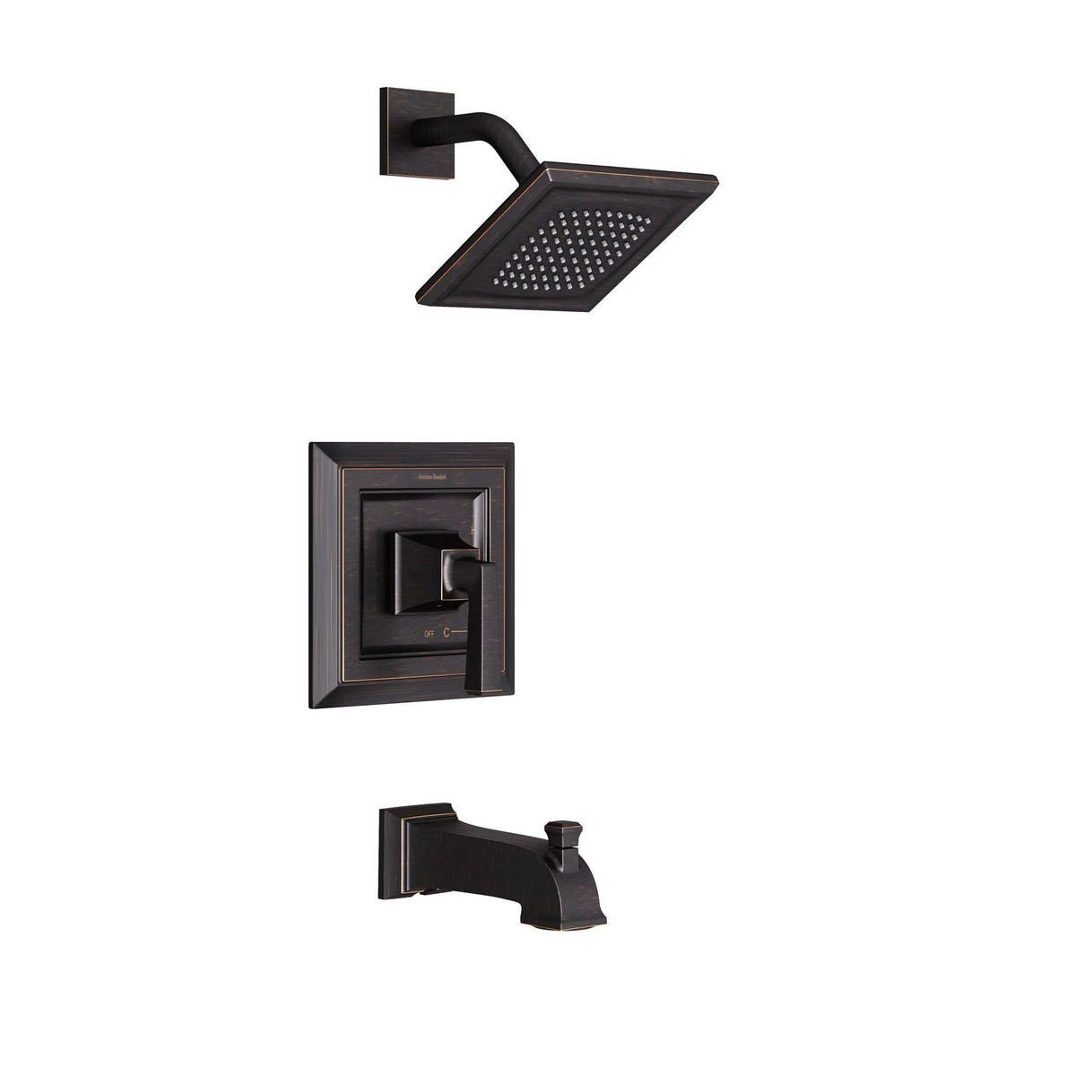 Tub and Shower Trim Kit with Cartridge 1.8 GPM Legacy Bronze G83687