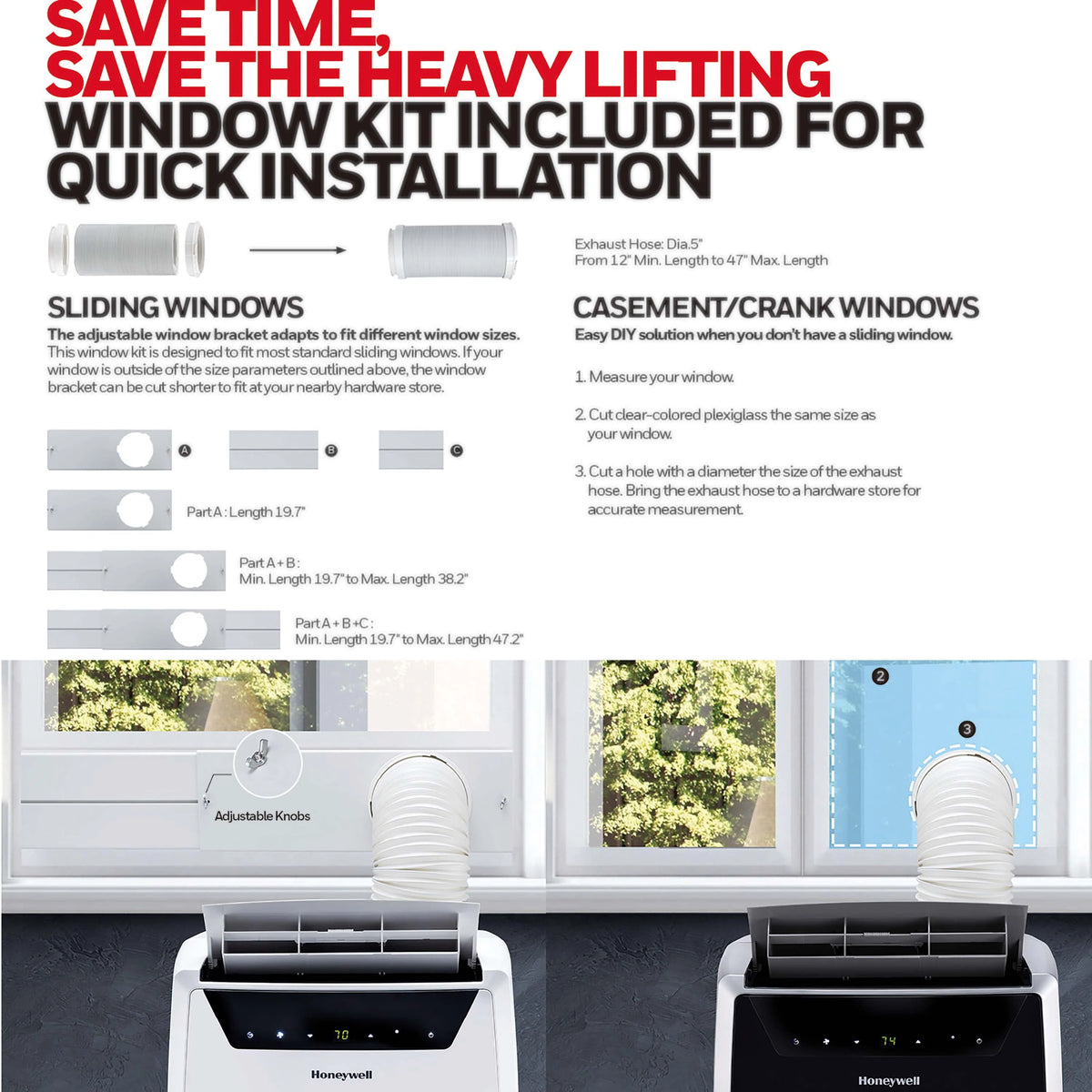 Portable 14000 Btu 115V Air Conditioner with Heat Pump K76232