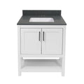 25 in. Bath Vanity with Quartz Stone Vanity Top and Backsplash M28731