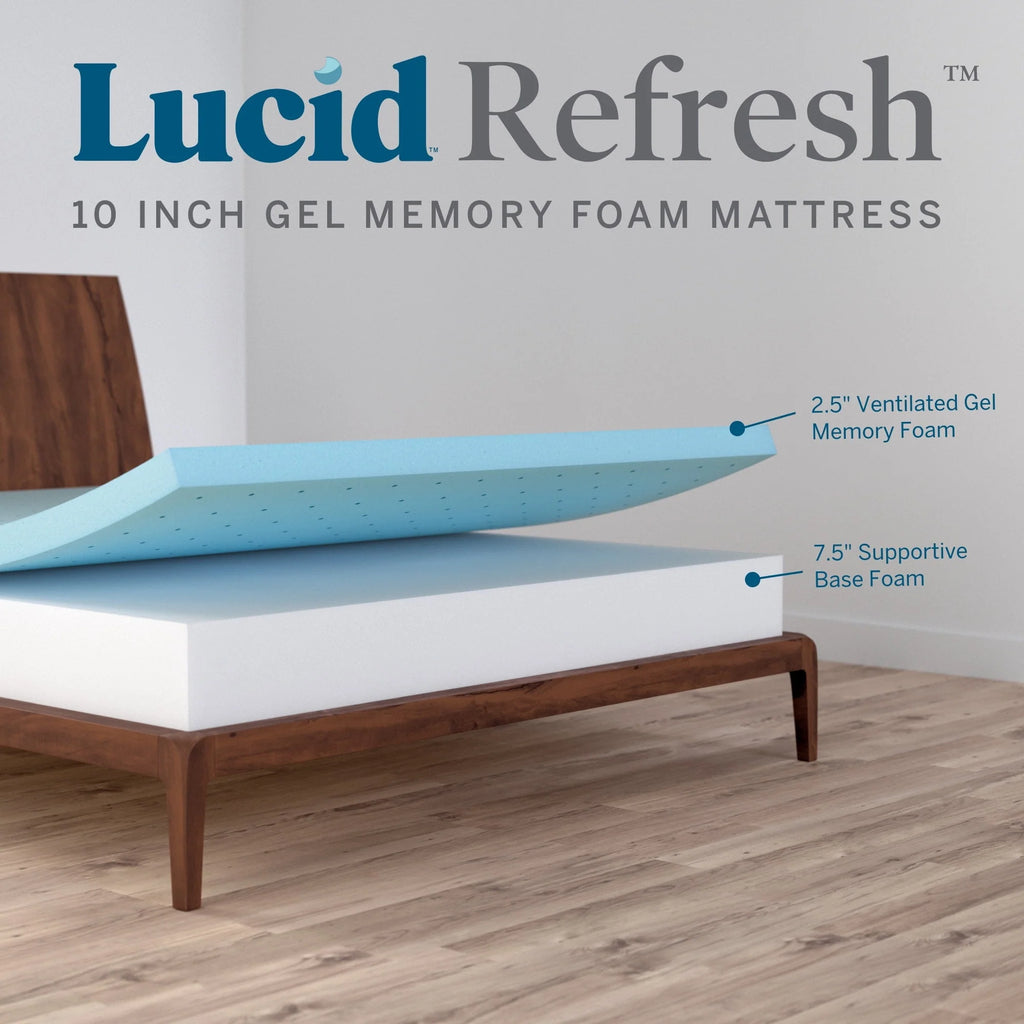 Queen Firm Gel Memory Foam Mattress D68822
