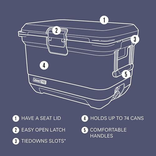 45qt Ultra-Light Hard Cooler V164045