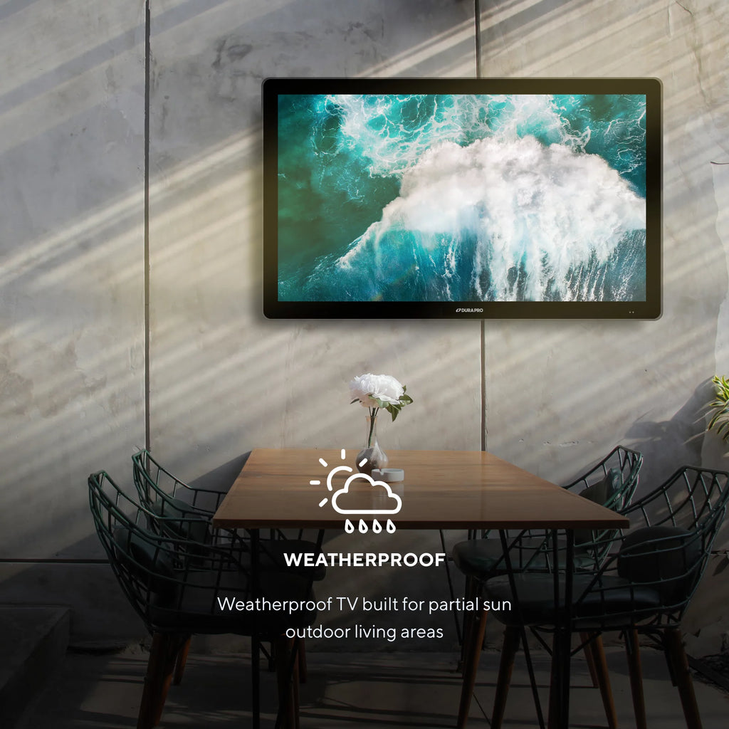 43" Outdoor 4K UHD LED TV with Waterproof Remote Q1834