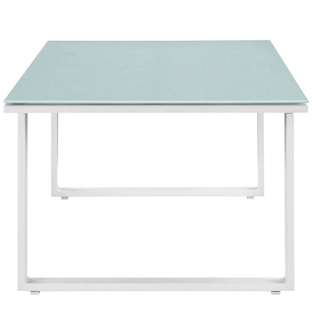 White Outdoor Coffee Table Z6110