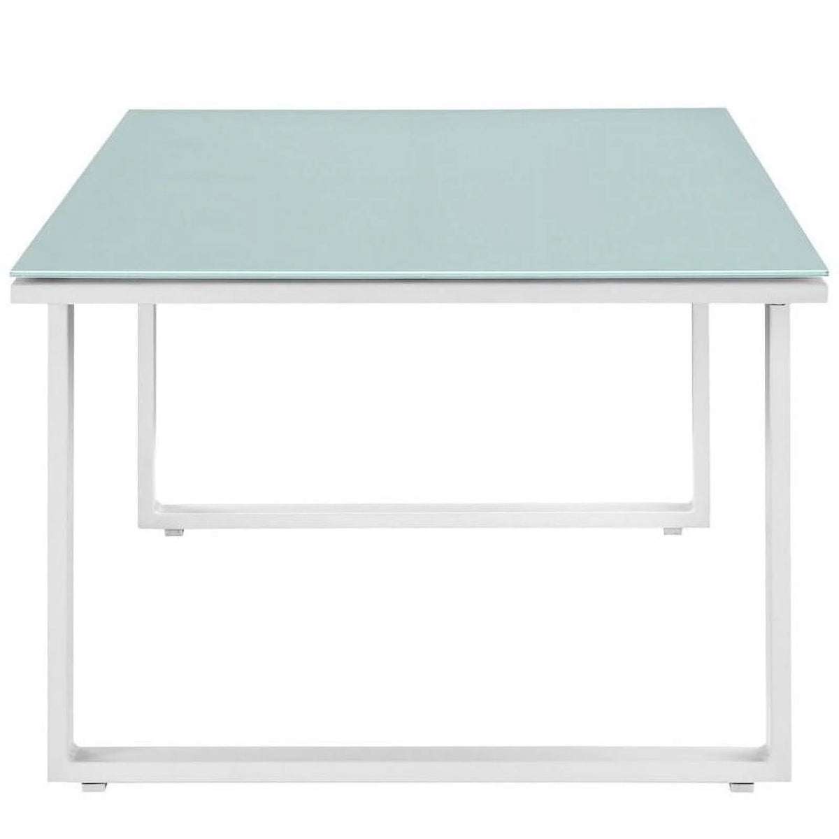 White Outdoor Coffee Table Z6110
