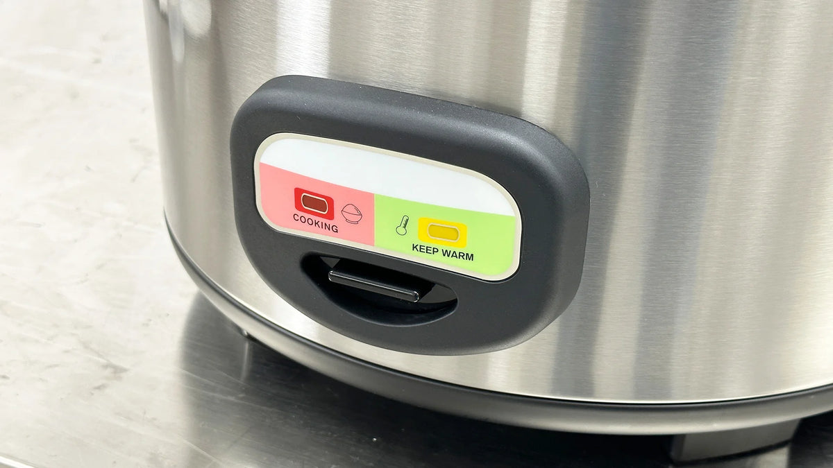 30 Cup Stainless Steel Commercial Rice Cooker and Warmer Q7625