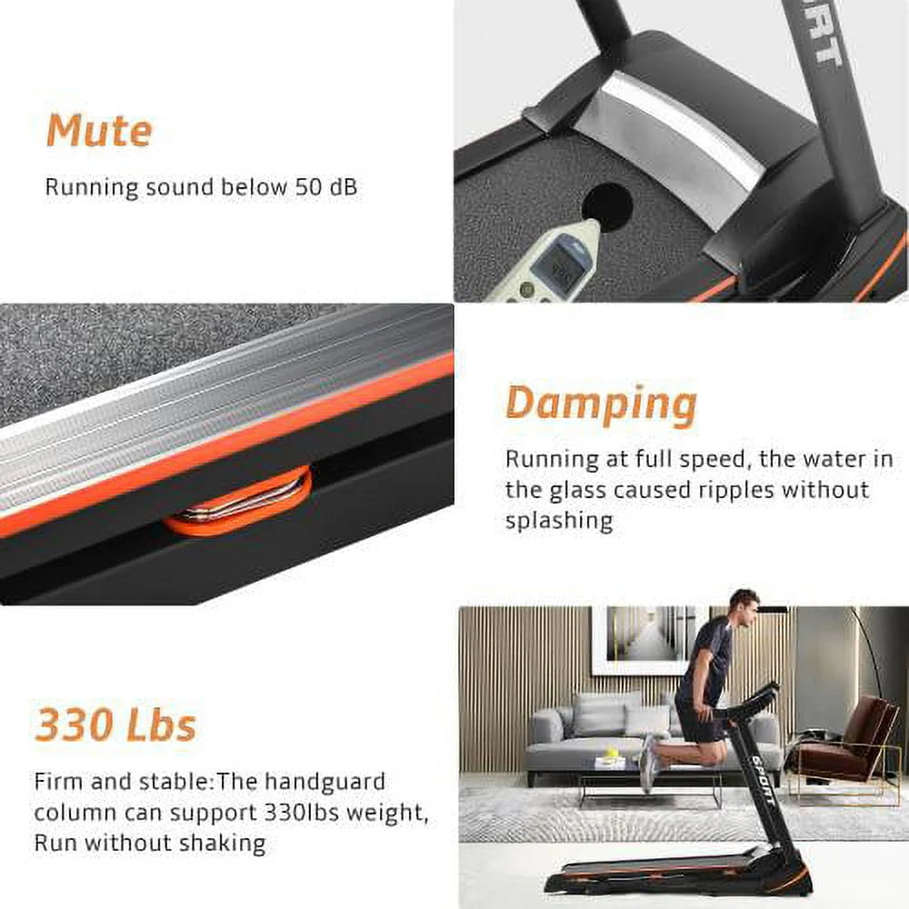 Folding Electric Treadmill With Incline B5790