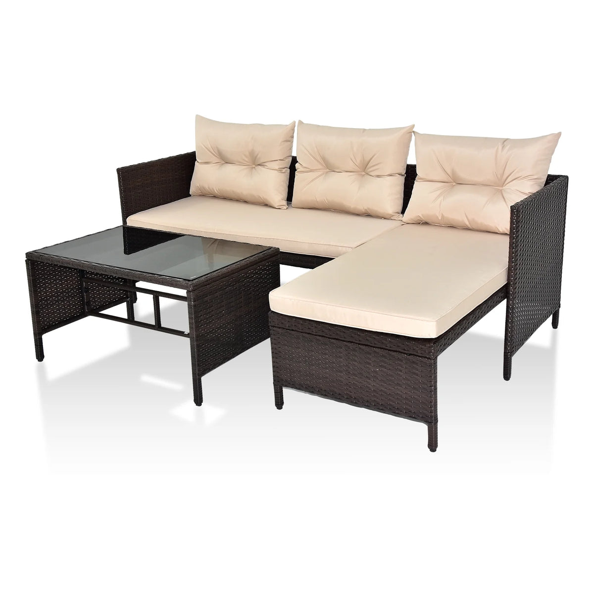 3 Piece Wicker Bistro Set U992