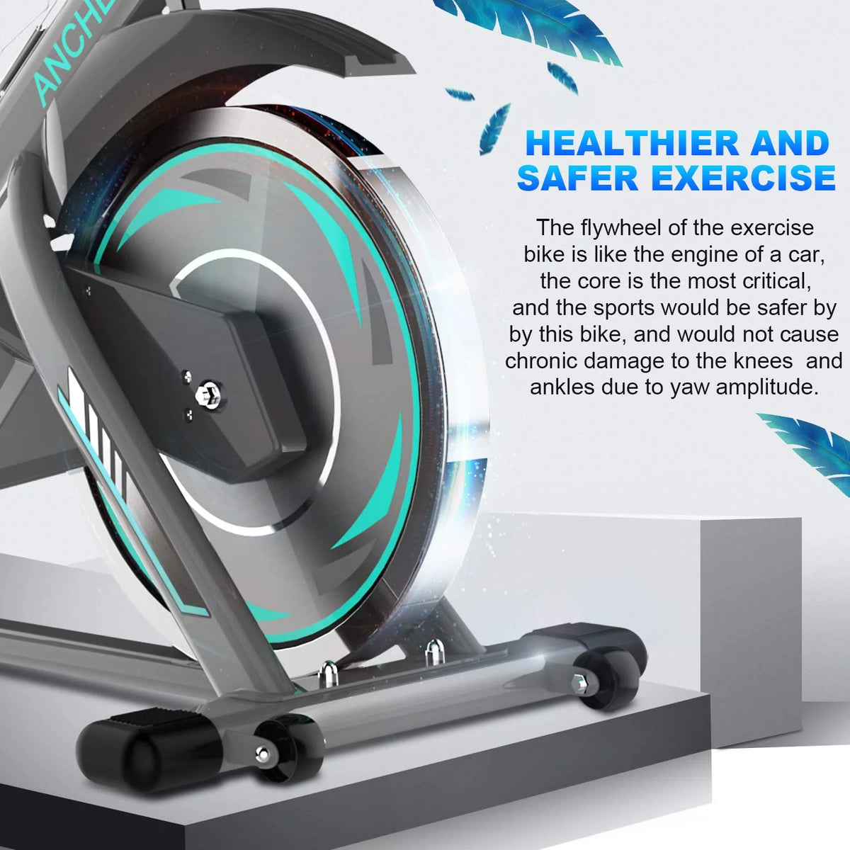 40 lbs Flywheel Stationary Exercise Bike Z98184