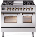 40 Dual Fuel Natural Gas Range in Stainless Steel J5463