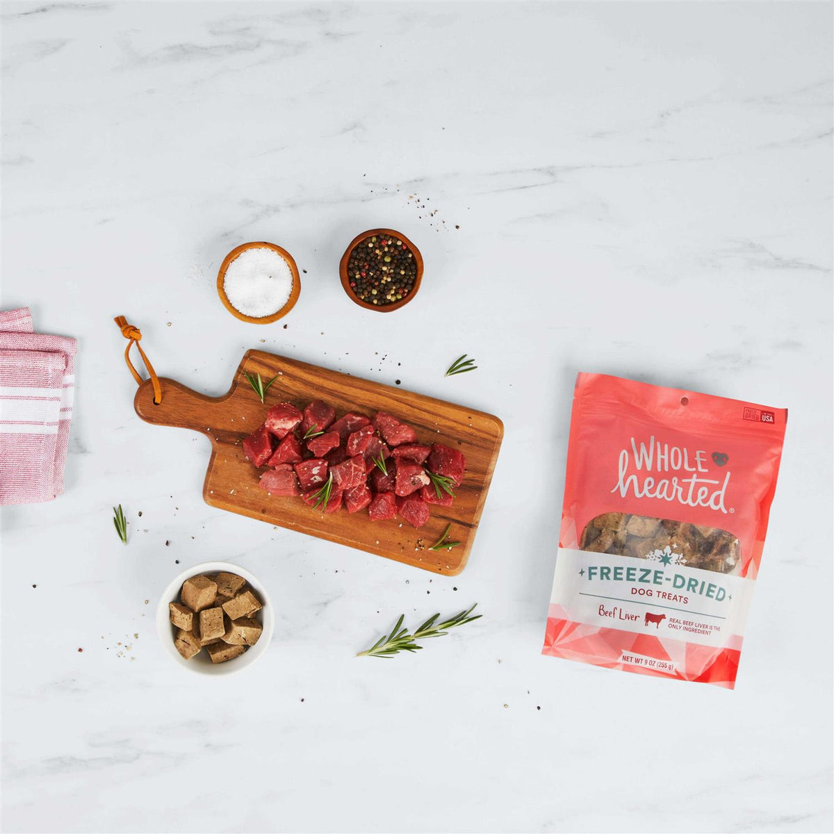 Beef Liver Freeze-Dried Dog Treats H74222