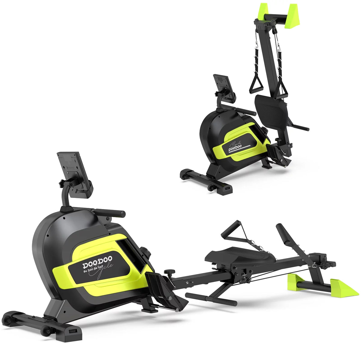 3-in-1 Foldable Magnetic Rowing Machine R6946