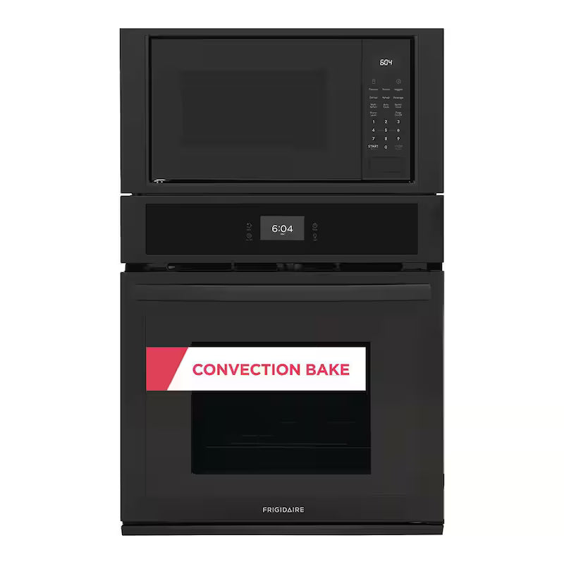Electric Built-In Wall Oven and Microwave Combination in Black M11198