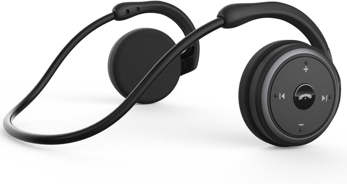 Bluetooth Headphones Wrap Around Head, Black Pack of 2 E1412