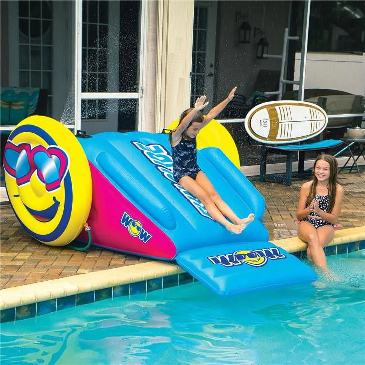 Inflatable Water Slide with Sprinklers A120