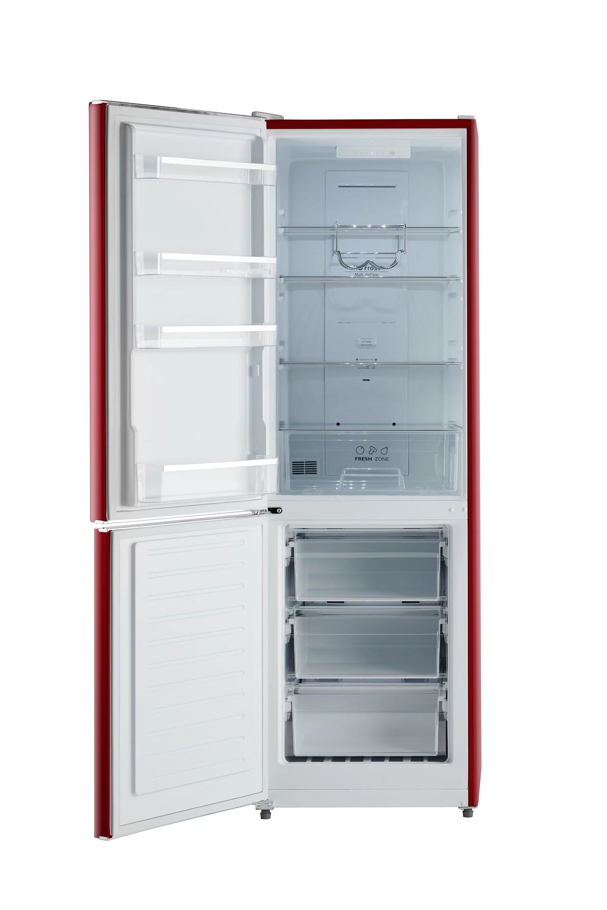 24" 11 Cu Ft Bottom Freezer Retro Refrigerator W4795
