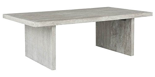 Grey Rattan Coffee Table Y6305