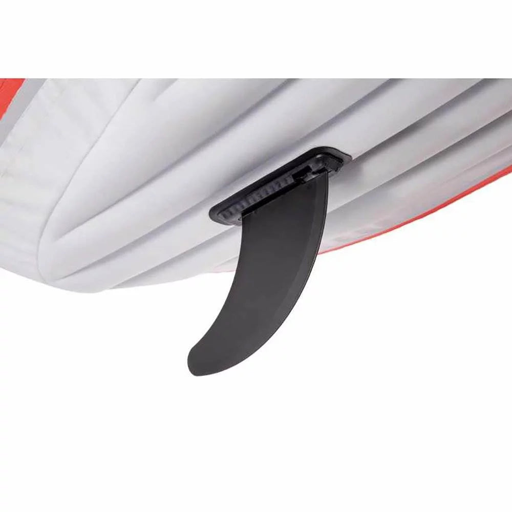 151 x 37 x 18 Inflatable Kayak with Oars, Pump, Fishing Rod Holders, Carry Bag A858