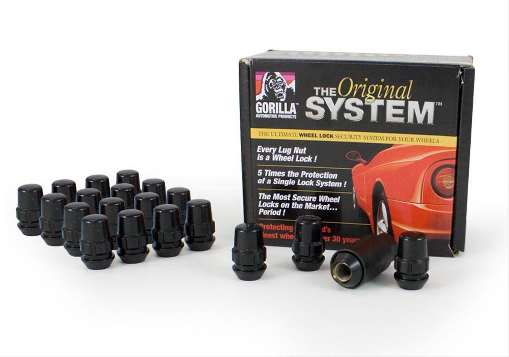 Black Chrome Wheel Locks J698833