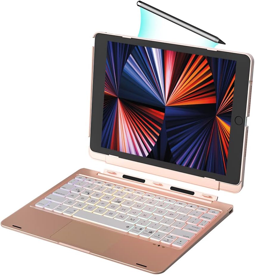 Magnetic Backlit Keyboard Case with Touchpad A55542