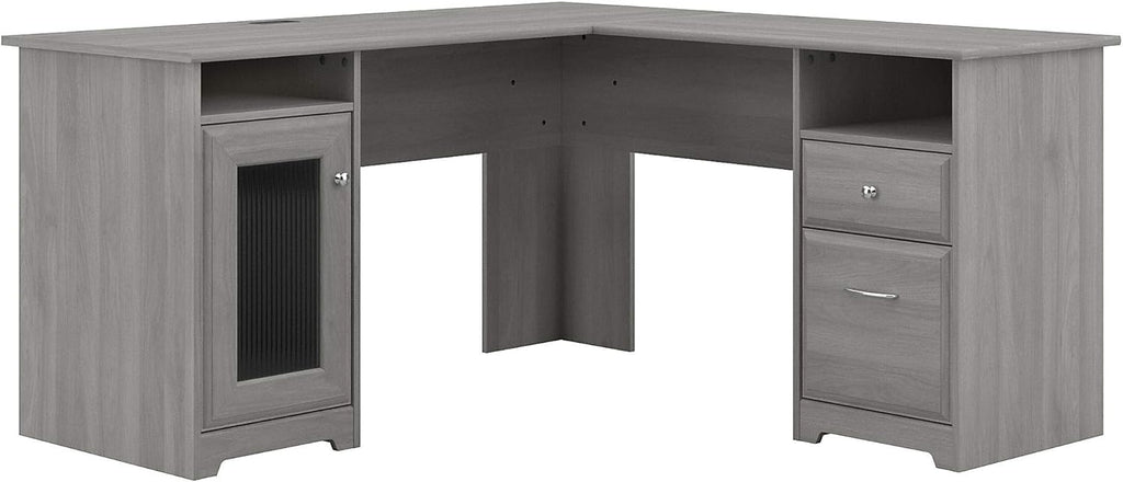White L Shaped Computer Desk G739