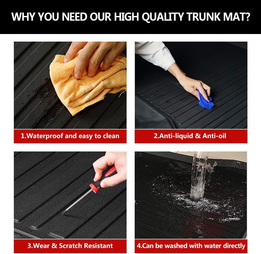 Custom Fit Cargo Liner Trunk Mat Pack of 2 Z100507