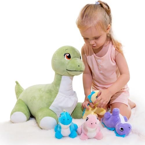 Plush Shark Stuffed Animal with Babies Set A231017