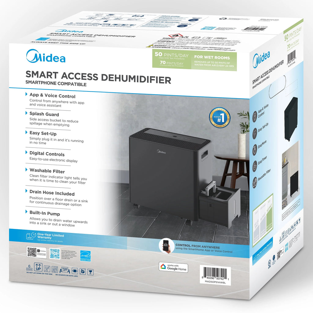 35-Pint Smart Dehumidifier F3745