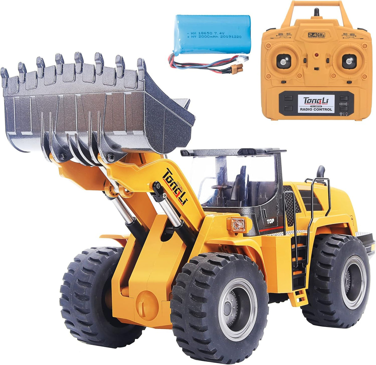 1:14 RC Construction Excavator with LED Lights and Sound Y463