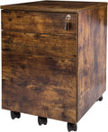 3 Drawer Wood Mobile File Cabinet G854