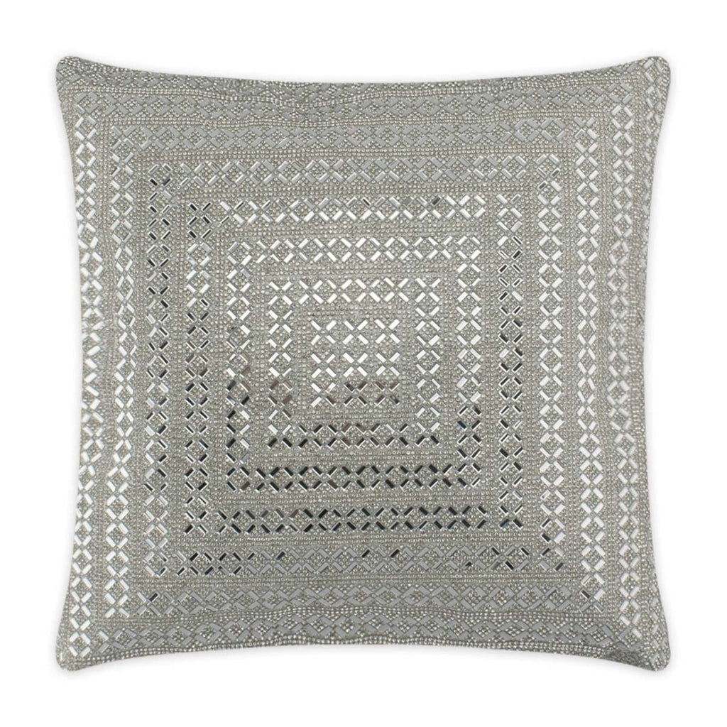 Charcoal 20x20 Rhinestone Pillow H384685
