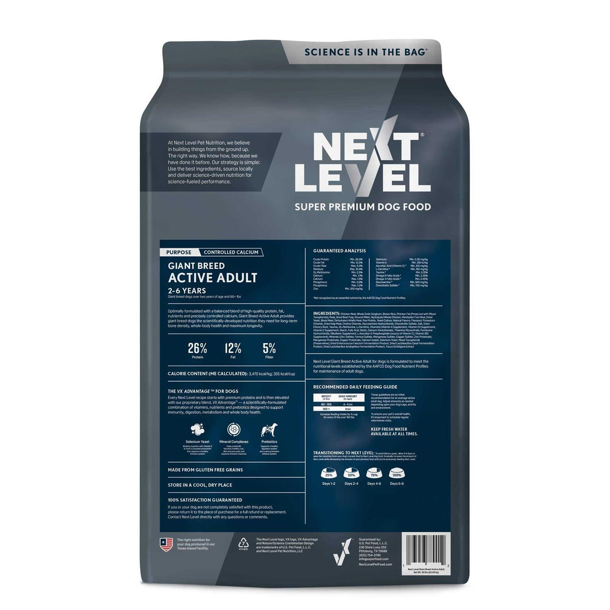 Giant Breed Active Adult Dry Dog Food G62567