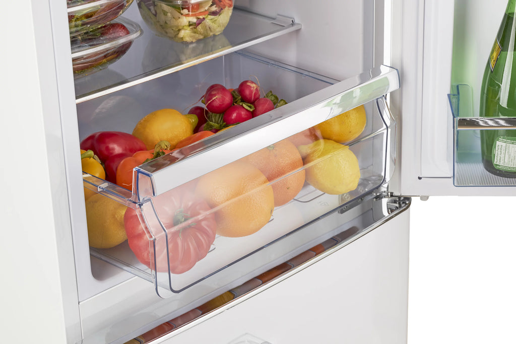 Classic Retro Bottom Freezer Refrigerator F22368
