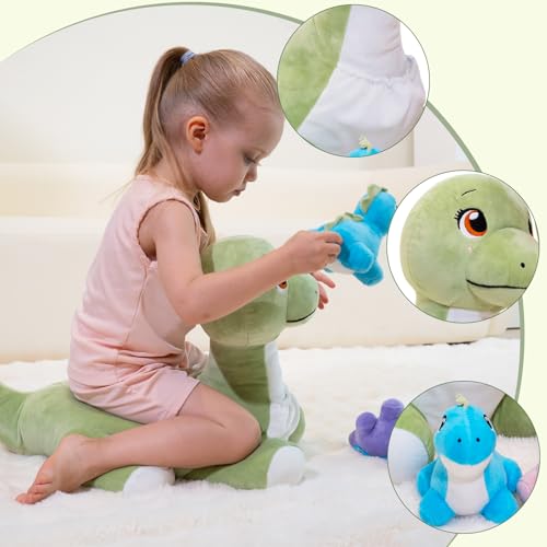 Plush Shark Stuffed Animal with Babies Set A231017